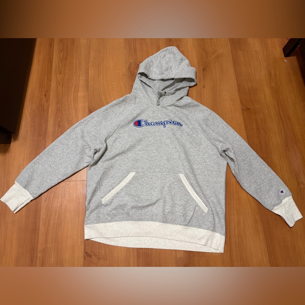 Champion Light Gray women’s Hoodie
